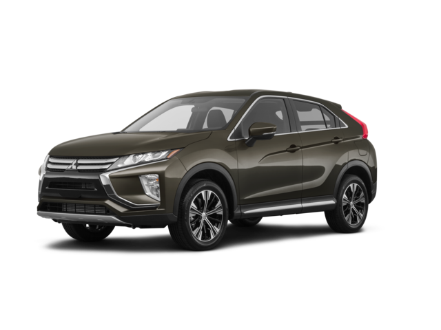 2018 Mitsubishi Eclipse Cross SE, front three-quarter view, paint 1 of 8
