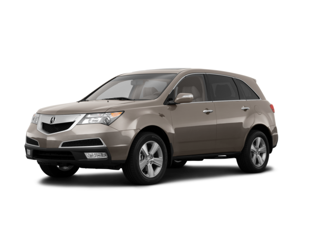 2011 Acura MDX Base, front three-quarter view, paint 1 of 8