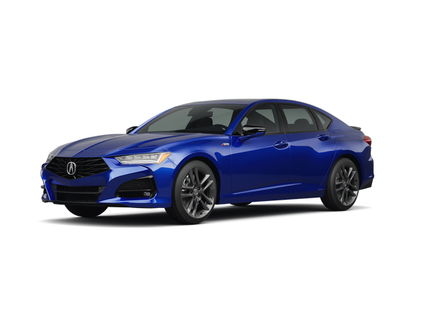 2024 Acura TLX TLX Sedan, front three-quarter view, paint 1 of 8