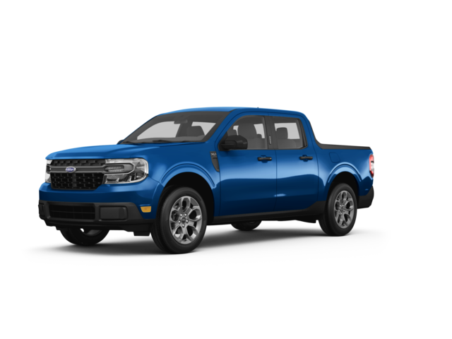 2024 Ford Maverick XLT, front three-quarter view, paint 1 of 8