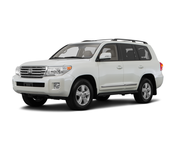 2015 Toyota Land Cruiser Base, front three-quarter view, paint 1 of 7