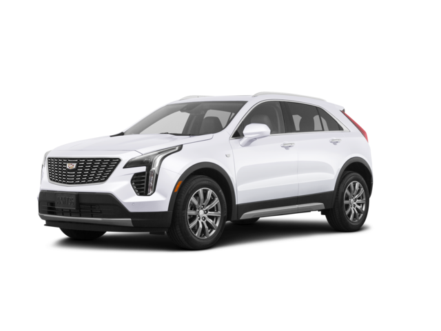 2019 Cadillac XT4 Premium Luxury, front three-quarter view, paint 1 of 8