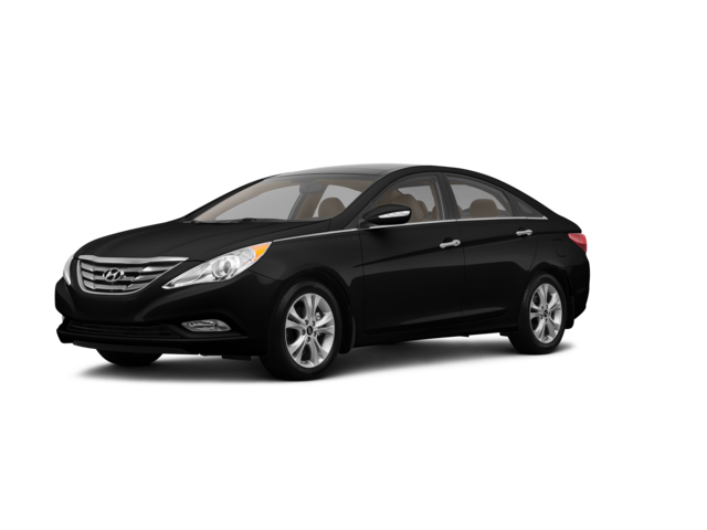 2013 Hyundai Sonata SE, front three-quarter view, paint 1 of 7