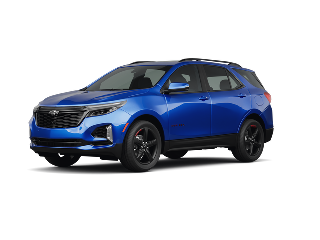 2024 Chevrolet Equinox Premier, front three-quarter view, paint 1 of 8