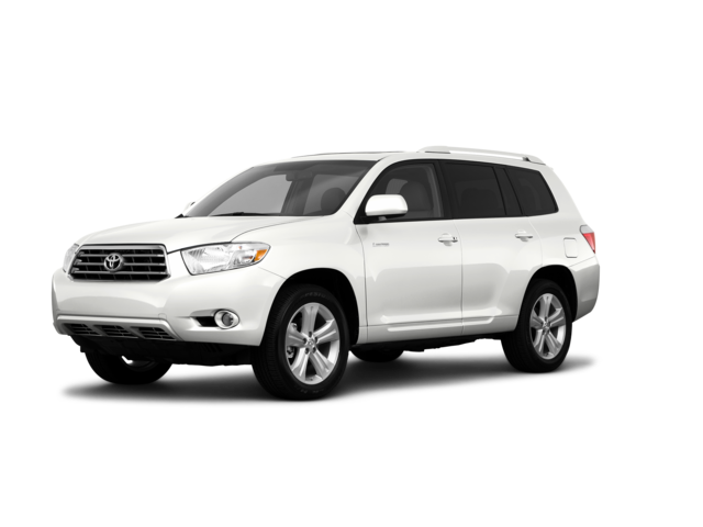 2010 Toyota Highlander Limited, front three-quarter view, paint 1 of 8
