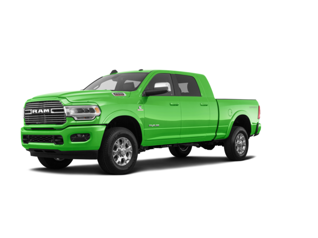 2019 Ram 2500 Laramie, front three-quarter view, paint 1 of 8