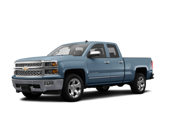 2014 Chevrolet Silverado 1500 LTZ, front three-quarter view, paint 1 of 8