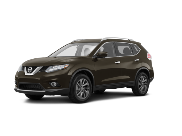 2016 Nissan Rogue SV, front three-quarter view, paint 1 of 8