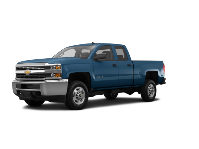 2015 Chevrolet Silverado 2500 HD LT, front three-quarter view, paint 1 of 8