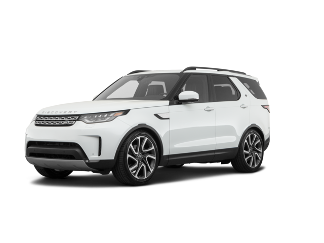 2020 Land Rover Discovery HSE Luxury, front three-quarter view, paint 1 of 8