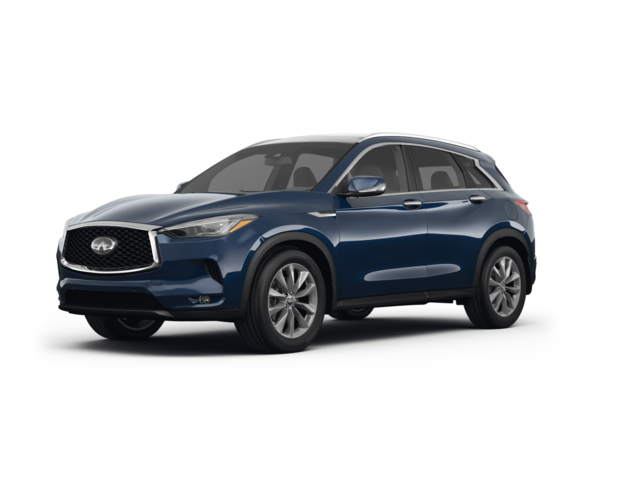 2022 INFINITI QX50 ESSENTIAL, front three-quarter view, paint 1 of 8