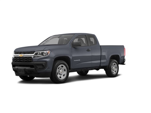 2022 Chevrolet Colorado Work Truck, front three-quarter view, paint 1 of 4