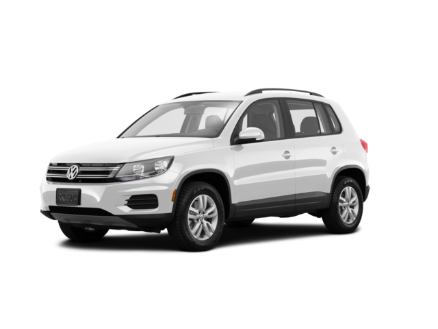 2016 Volkswagen Tiguan S, front three-quarter view, paint 1 of 7