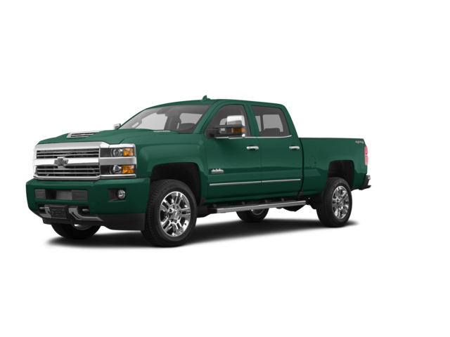 2017 Chevrolet Silverado 2500 HD High Country, front three-quarter view, paint 1 of 8