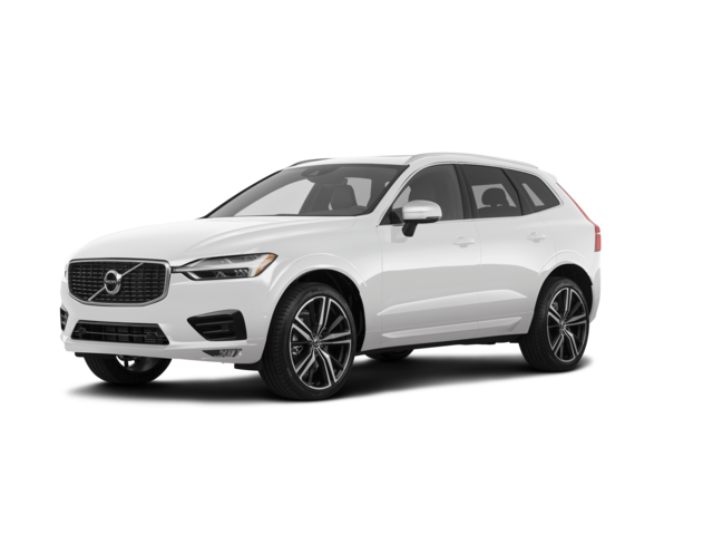 2019 Volvo XC60 T5 R-Design, front three-quarter view, paint 1 of 8
