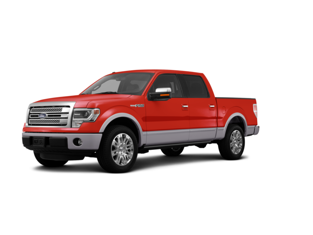 2013 Ford F-150 Platinum, front three-quarter view, paint 1 of 8
