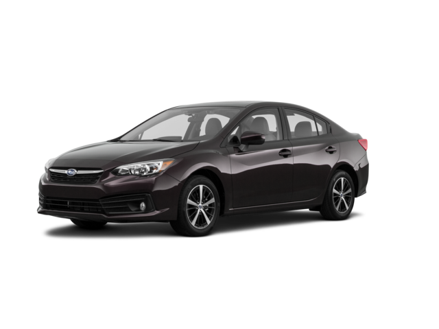 2021 Subaru Impreza Base, front three-quarter view, paint 1 of 8