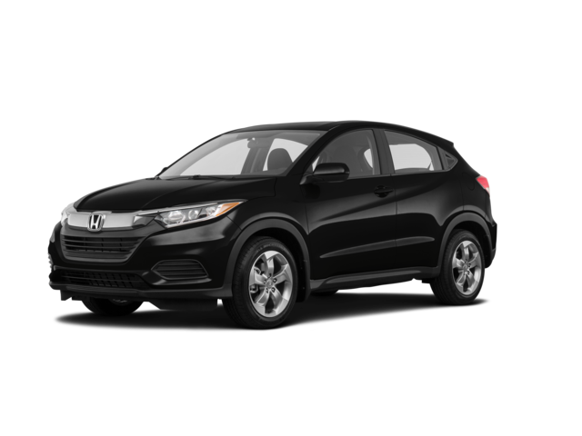 2021 Honda HR-V LX, front three-quarter view, paint 1 of 8