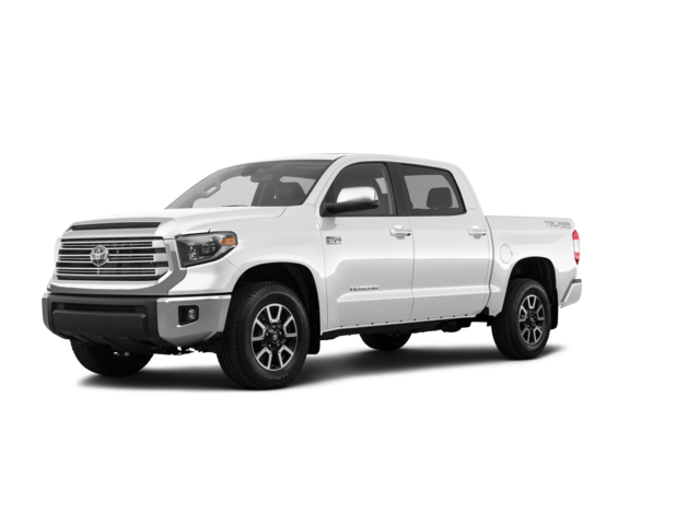 2021 Toyota Tundra Limited, front three-quarter view, paint 1 of 8