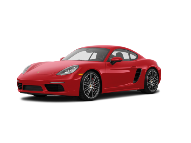 2017 Porsche 718 Cayman Base, front three-quarter view, paint 1 of 8