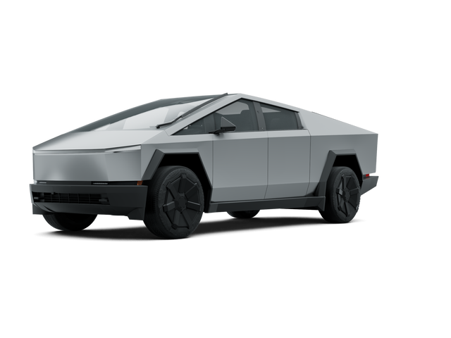 2024 Tesla Cybertruck Cyberbeast, front three-quarter view