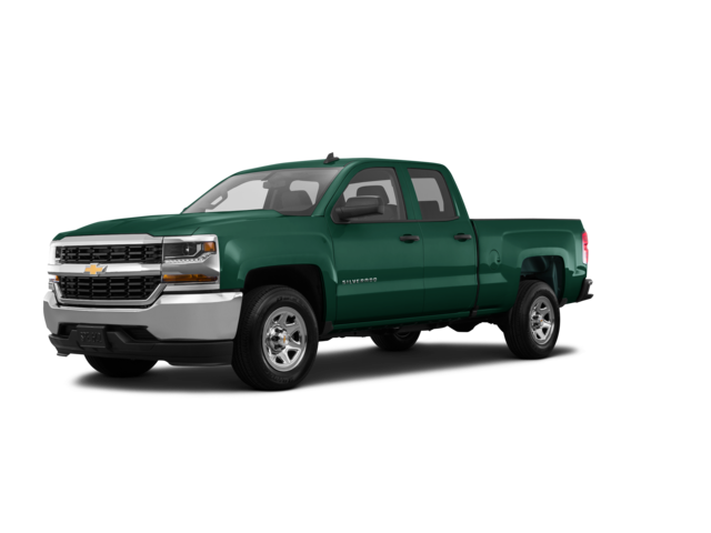 2018 Chevrolet Silverado 1500 LS, front three-quarter view, paint 1 of 8