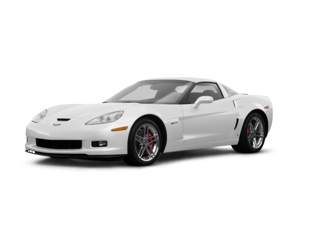2008 Chevrolet Corvette Z06, front three-quarter view, paint 1 of 8