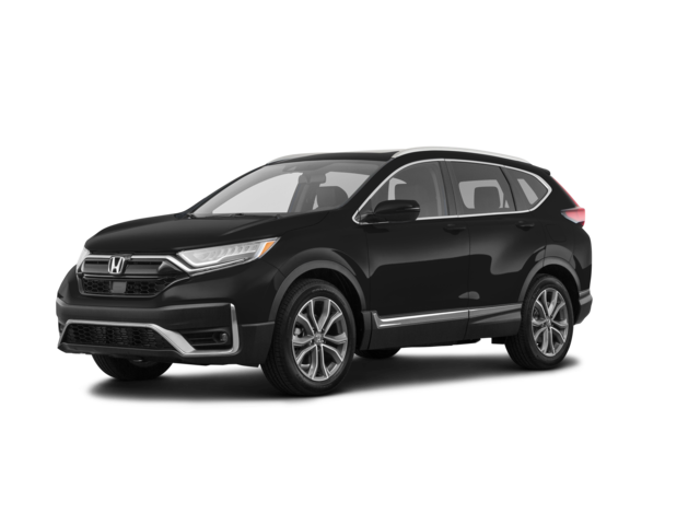 2021 Honda CR-V Touring, front three-quarter view, paint 1 of 8