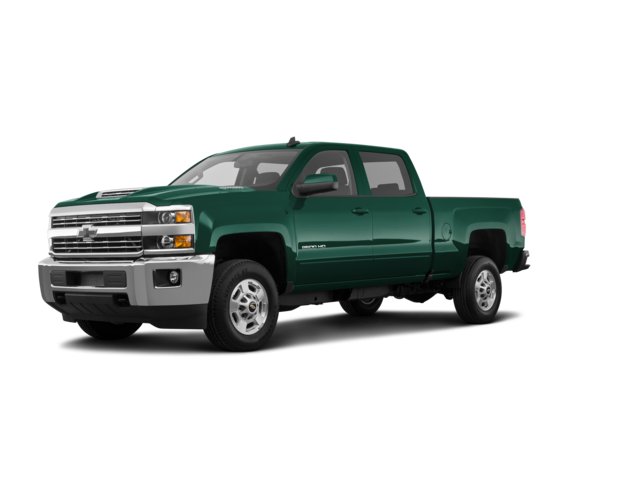 2018 Chevrolet Silverado 2500 HD LT, front three-quarter view, paint 1 of 8