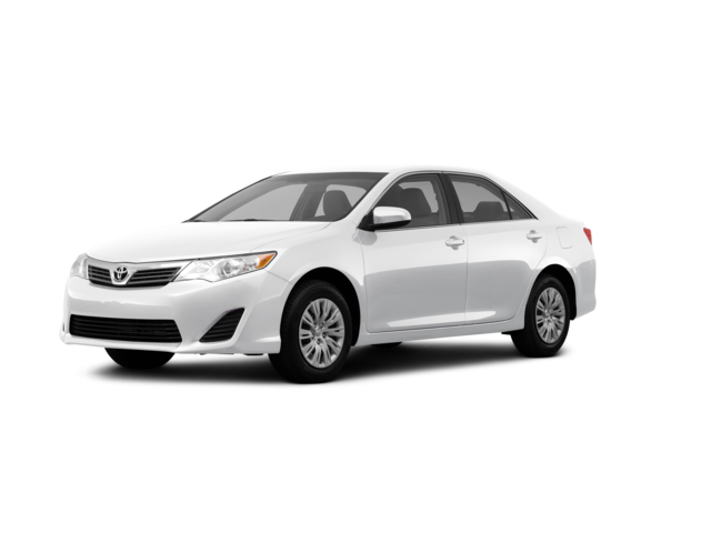 2012 Toyota Camry L, front three-quarter view, paint 1 of 8