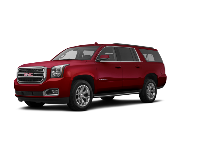 2018 GMC Yukon XL SLT, front three-quarter view, paint 1 of 8