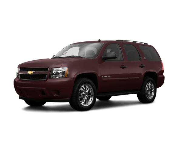 2009 Chevrolet Tahoe LS, front three-quarter view, paint 1 of 8