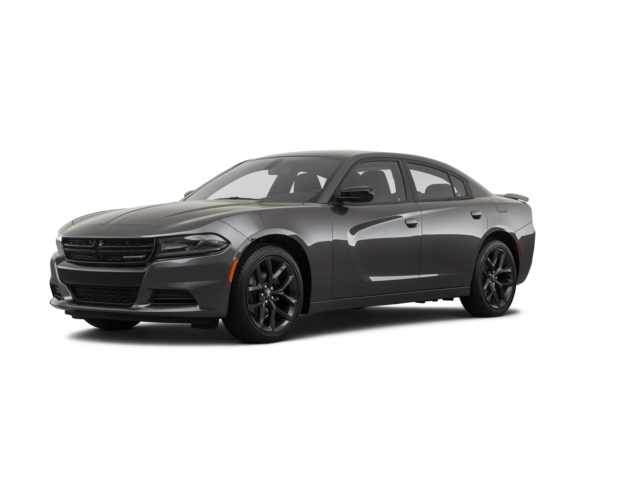 2020 Dodge Charger SXT, front three-quarter view, paint 1 of 8
