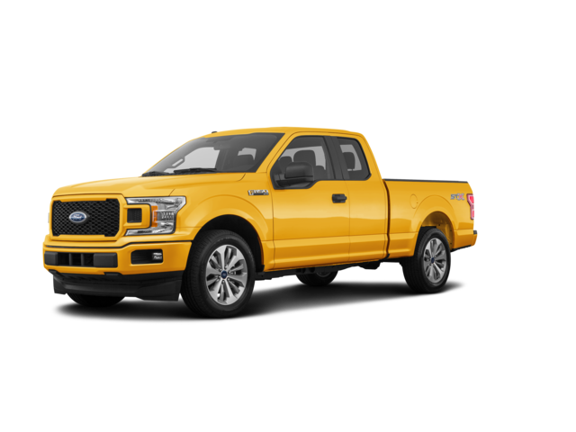 2020 Ford F-150 XL, front three-quarter view, paint 1 of 8