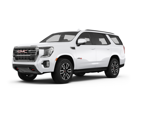 2023 GMC Yukon Denali Ultimate, front three-quarter view, paint 1 of 8