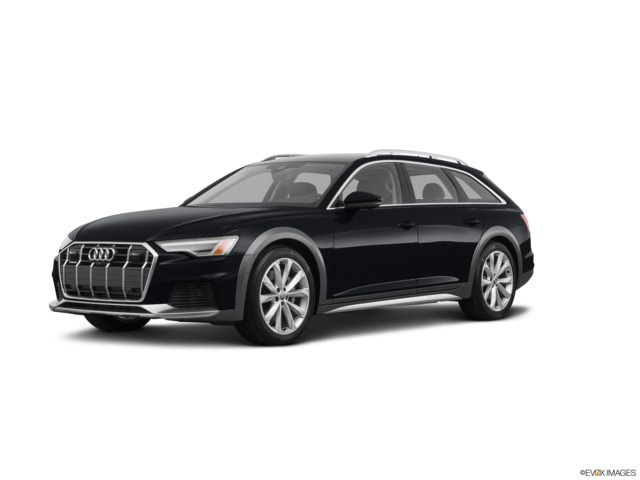 2026 Audi A6 allroad Premium Plus, front three-quarter view, paint 1 of 8