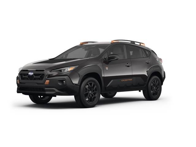 2024 Subaru Crosstrek Crosstrek SUV, front three-quarter view, paint 1 of 8