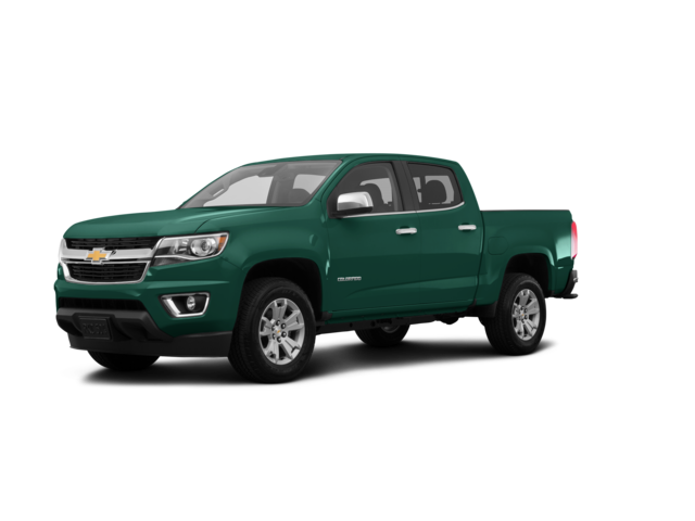 2018 Chevrolet Colorado LT, front three-quarter view, paint 1 of 8