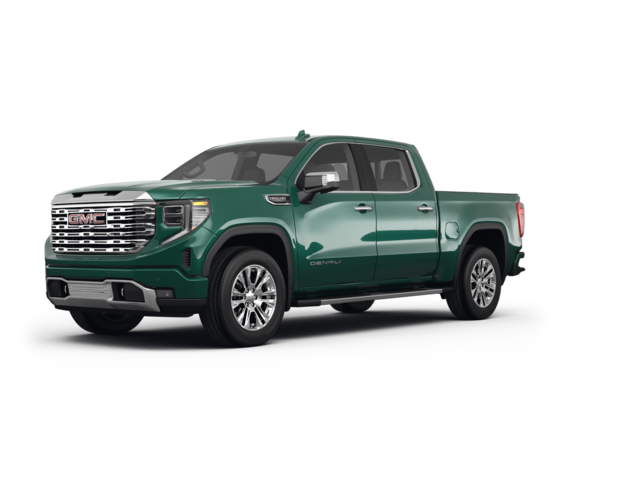 2023 GMC Sierra 1500 Denali, front three-quarter view, paint 1 of 8