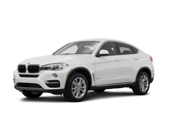 2015 BMW X6 sDrive35i, front three-quarter view, paint 1 of 8