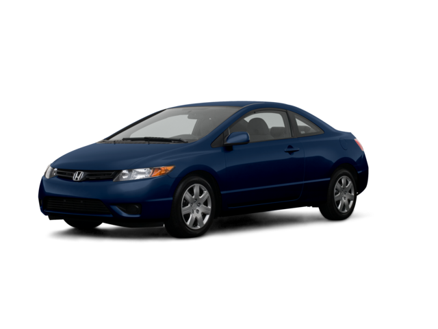 2008 Honda Civic LX, front three-quarter view, paint 1 of 6
