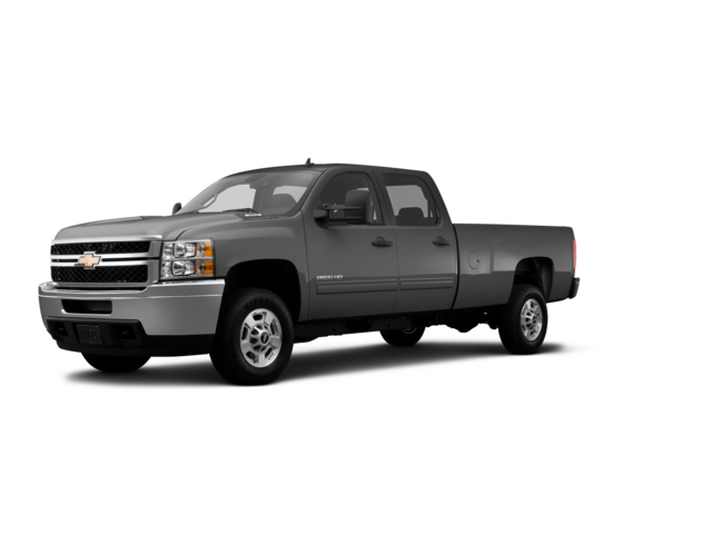 2014 Chevrolet Silverado 2500 HD LT, front three-quarter view, paint 1 of 8
