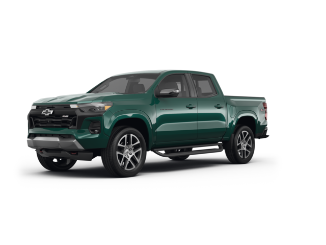 2023 Chevrolet Colorado Z71, front three-quarter view, paint 1 of 8