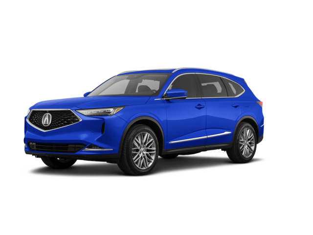 2022 Acura MDX Base, front three-quarter view, paint 1 of 8