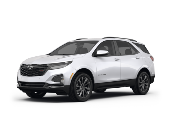 2023 Chevrolet Equinox RS, front three-quarter view, paint 1 of 8