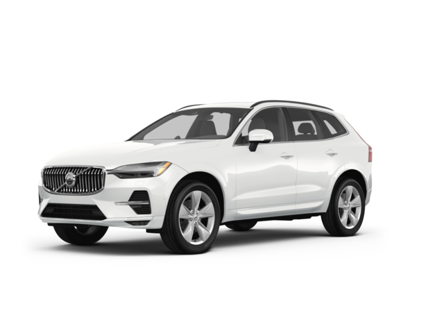 2022 Volvo XC60 B5 Momentum, front three-quarter view, paint 1 of 8