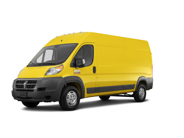 2016 Ram ProMaster 2500 2500 High Roof, front three-quarter view, paint 1 of 8