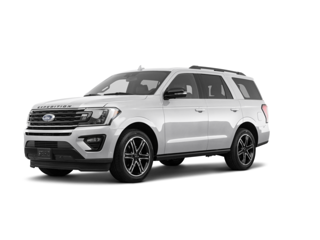2020 Ford Expedition Limited, front three-quarter view, paint 1 of 8