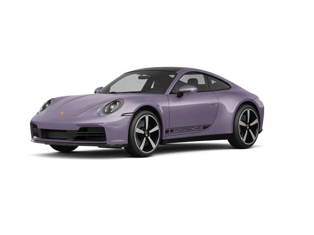 2026 Porsche 911 Carrera 4S, front three-quarter view, paint 1 of 8
