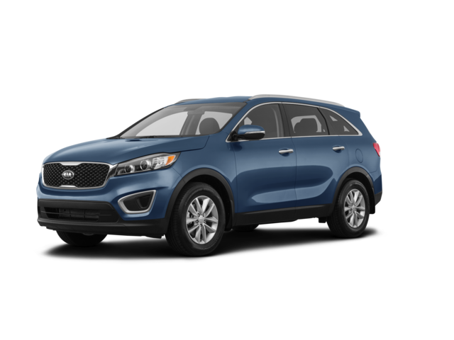 2018 Kia Sorento EX, front three-quarter view, paint 1 of 8
